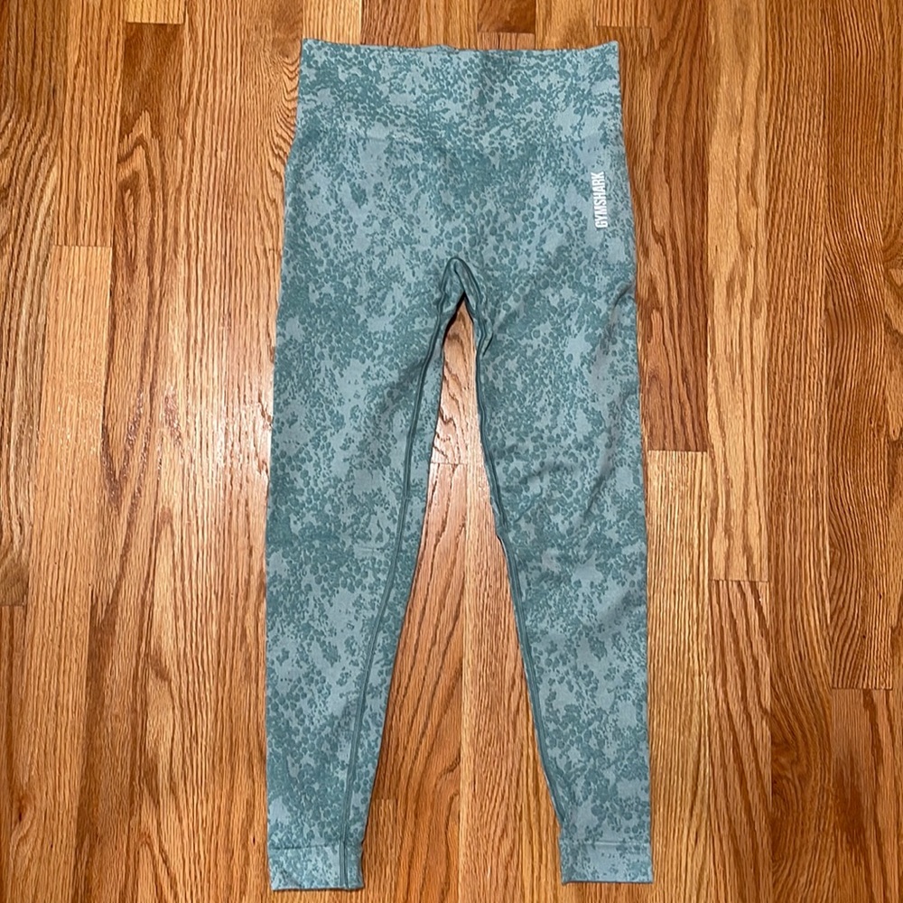 Teal high waisted Gymshark leggings